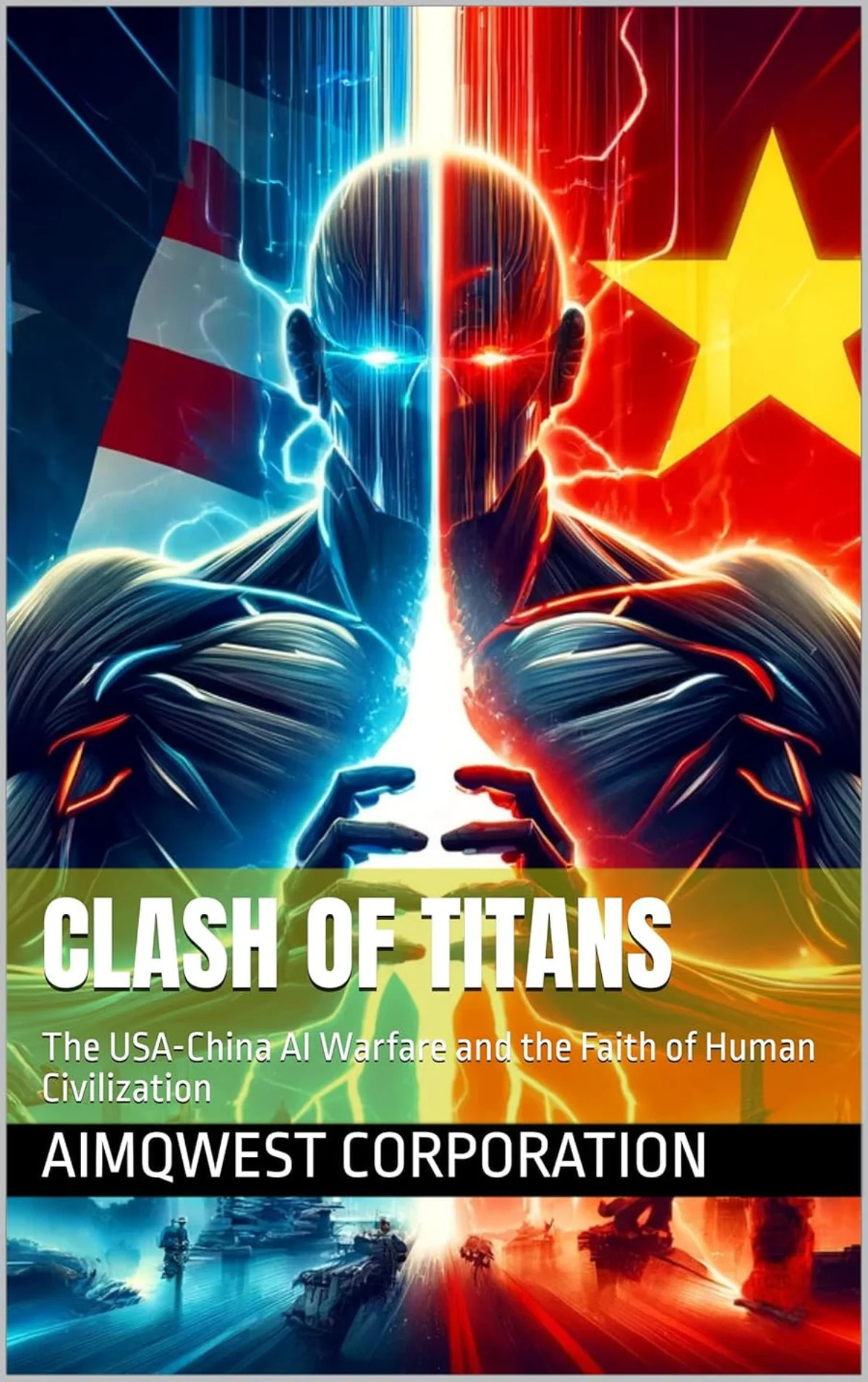 CLASH OF TITANS: The USA-China AI Warfare and the Faith of Human Civilization cover