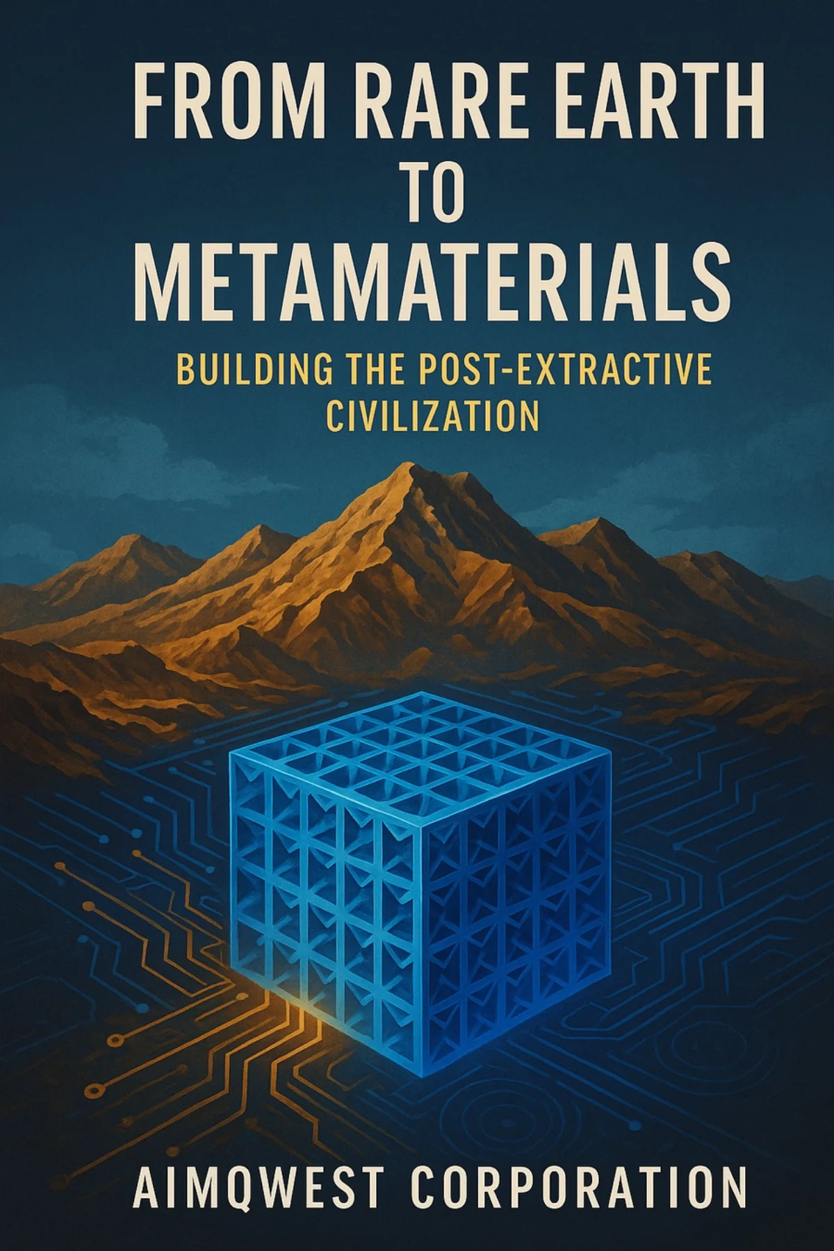 FROM RARE EARTH TO METAMATERIALS: Building the Post-Extractive Civilization cover