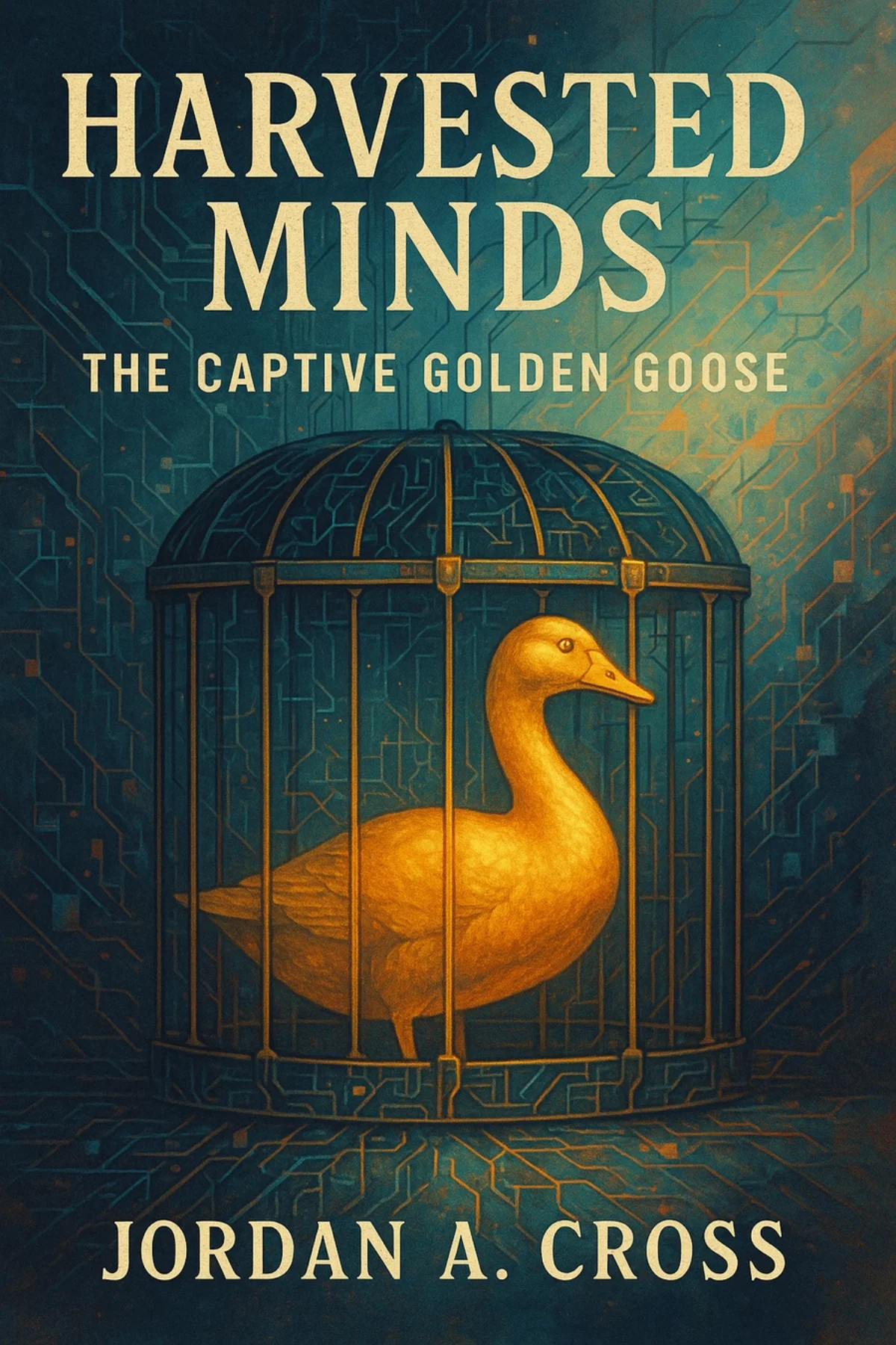 HARVESTED MINDS: The Captive Golden Goose cover